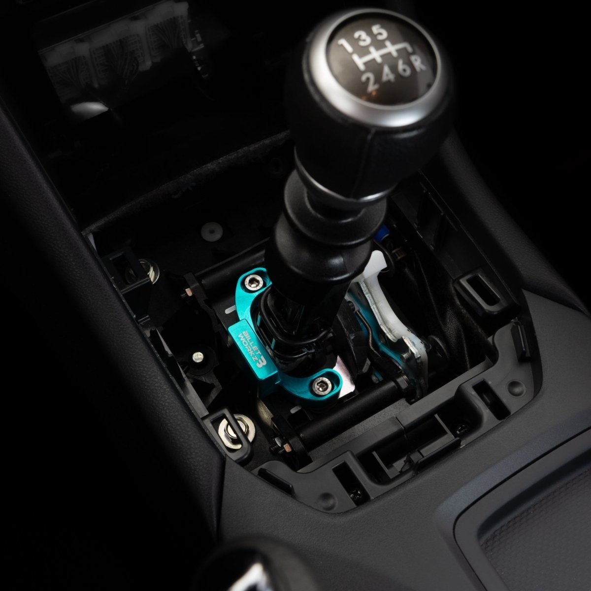 Billetworkz Shifter Stop – Subaru WRX 2015–2025 / Crosstrek 2018+ - JDMuscleShort ShiftersBW-SSTOP-VA-TEALTeal
