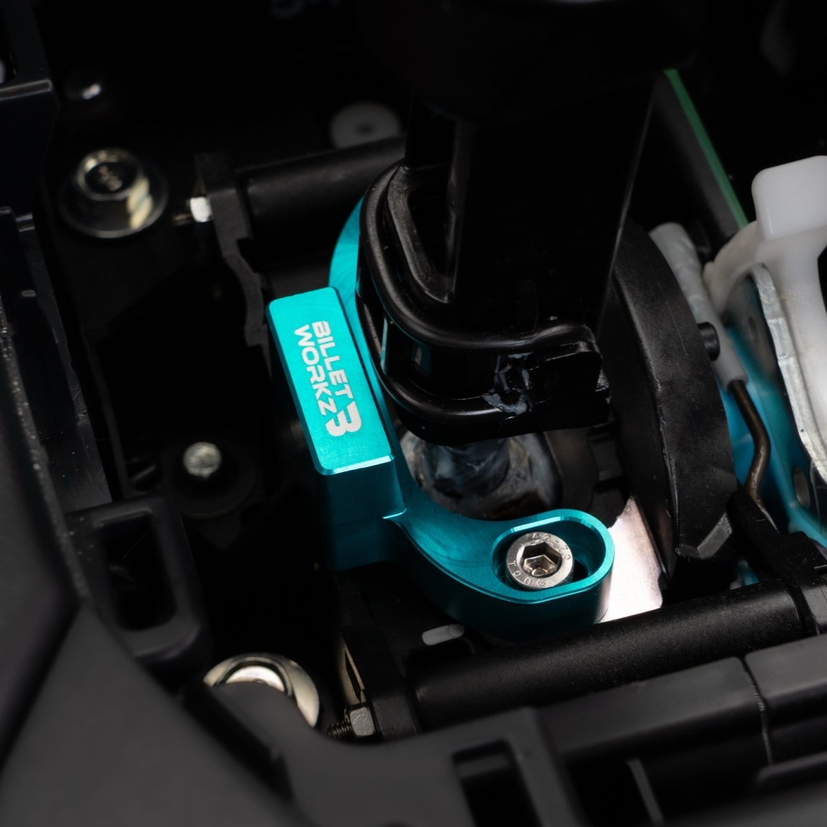 Billetworkz Shifter Stop – Subaru WRX 2015–2025 / Crosstrek 2018+ - JDMuscleShort ShiftersBW-SSTOP-VA-TEALTeal