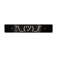 Billetworkz "Shrug Guy" License Plate Delete - JDMusclePlate DeletebwzBW-LPD-SHRG-USUniversal Fitment: Holes 7" apart (U.S. License Plate Mounting)