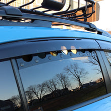 Billetworkz Subaru Crosstrek Window Vents 2013-2017 - JDMuscleDoorsBW-WV-SUB-CRTK-BK-NMNo Mesh