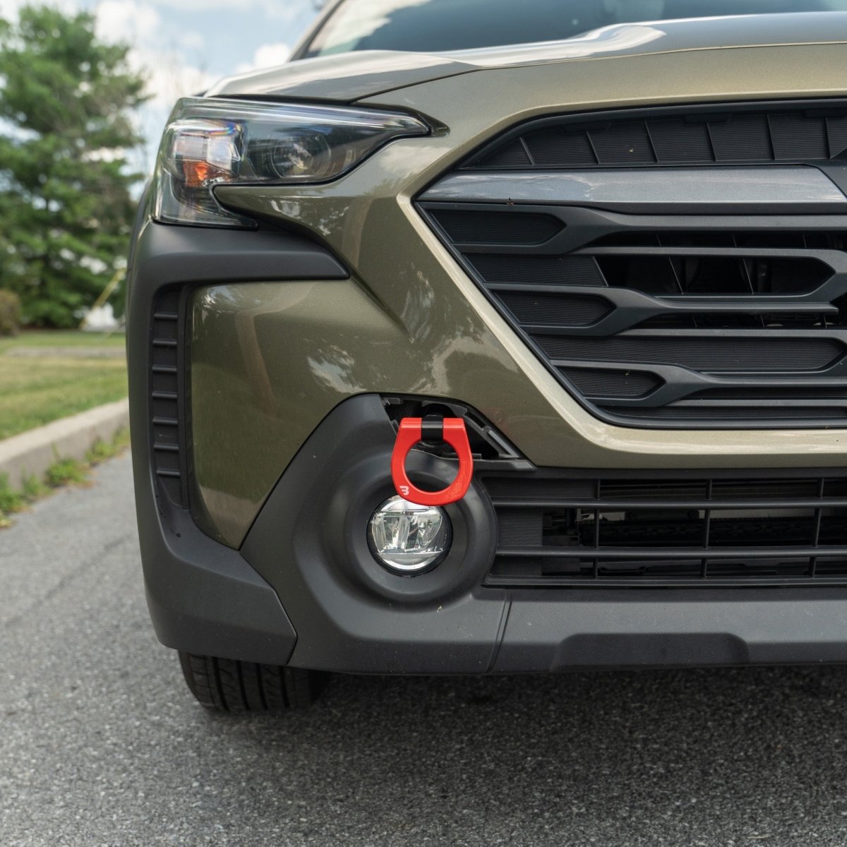 Billetworkz Tow Hook – Subaru Outback 2020-2025 - JDMuscleTow HooksBW-TOWR-SUB-OBT1-F-GREDFrontGloss Red