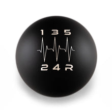 Billetworkz Weighted Shift Knob - 5 Speed Heartbeat Engraving - Subaru WRX - JDMuscleShift KnobsBW-KNB-WRX5-HB5-MBLK-SPMatte BlackSphere