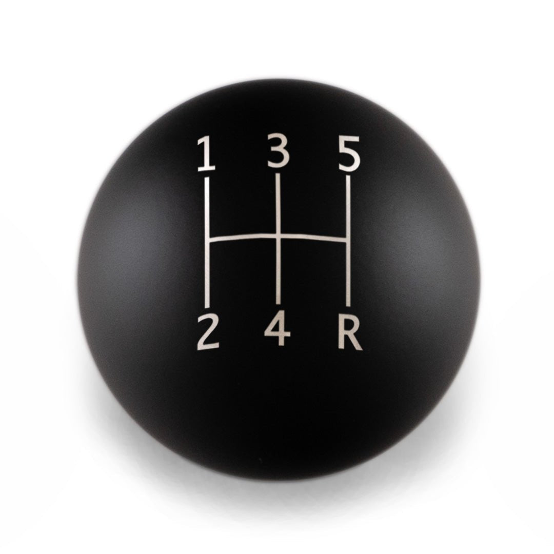 Billetworkz Weighted Shift Knob - 5 - Speed Standard Engraving for Subaru - JDMuscleShift KnobbwzBW-KNB-SUB5-STD5-MBLK-SPMatte BlackSphere