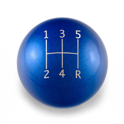 Billetworkz Weighted Shift Knob - 5 - Speed Standard Engraving for Subaru - JDMuscleShift KnobbwzBW-KNB-SUB5-STD5-CBLU-SPCandy BlueSphere