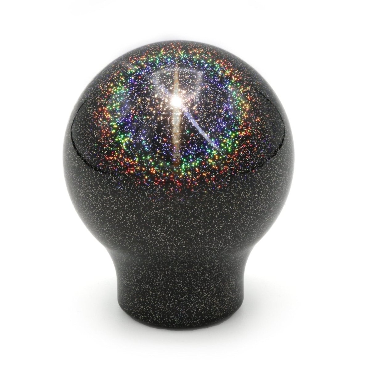 Billetworkz Weighted Shift Knob - 5 - Speed Standard Engraving for Subaru - JDMuscleShift KnobbwzBW-KNB-SUB5-STD5-RBSP-SPRainbow SparkleSphere