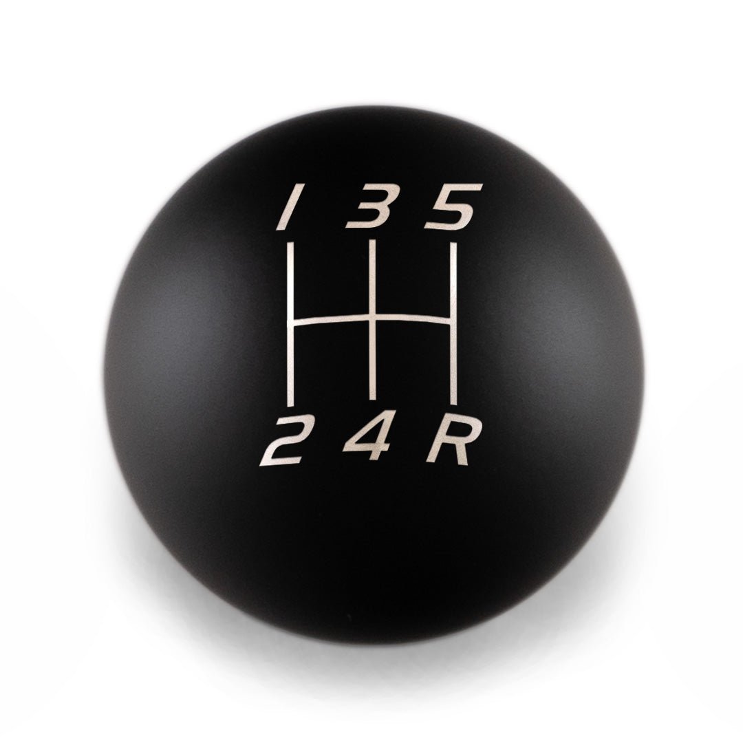 Billetworkz Weighted Shift Knob - 5 - Speed Velocity Engraving for Subaru - JDMuscleShift KnobBW-KNB-SUB5-VEL5-MBLK-SPMatte BlackSphere