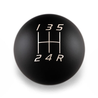 Billetworkz Weighted Shift Knob - 5 - Speed Velocity Engraving for Subaru - JDMuscleShift KnobBW-KNB-SUB5-VEL5-MBLK-SPMatte BlackSphere