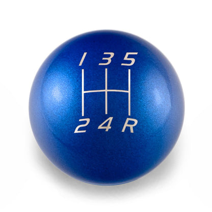 Billetworkz Weighted Shift Knob - 5 - Speed Velocity Engraving for Subaru - JDMuscleShift KnobBW-KNB-SUB5-VEL5-CBLU-SPCandy BlueSphere