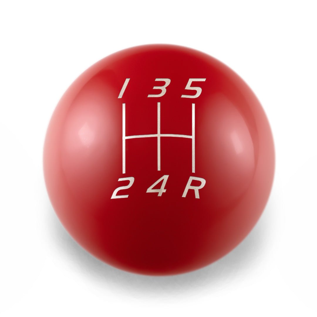 Billetworkz Weighted Shift Knob - 5 Speed Velocity Engraving - Subaru WRX - JDMuscleShift KnobBW-KNB-WRX5-VEL5-GRED-SPGloss RedSphere