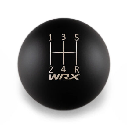 Billetworkz Weighted Shift Knob - 5 Speed WRX Standard Engraving - Subaru WRX - JDMuscleShift KnobBW-KNB-WRX5-WRX5-MBLK-SPMatte BlackSphere