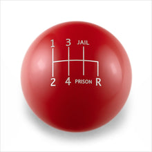 Billetworkz Weighted Shift Knob - 6 Speed Jail - Prison Engraving for Subaru - JDMuscleShift KnobbwzBW-KNB-SUB6-JP-GRED-SPGloss RedSphere