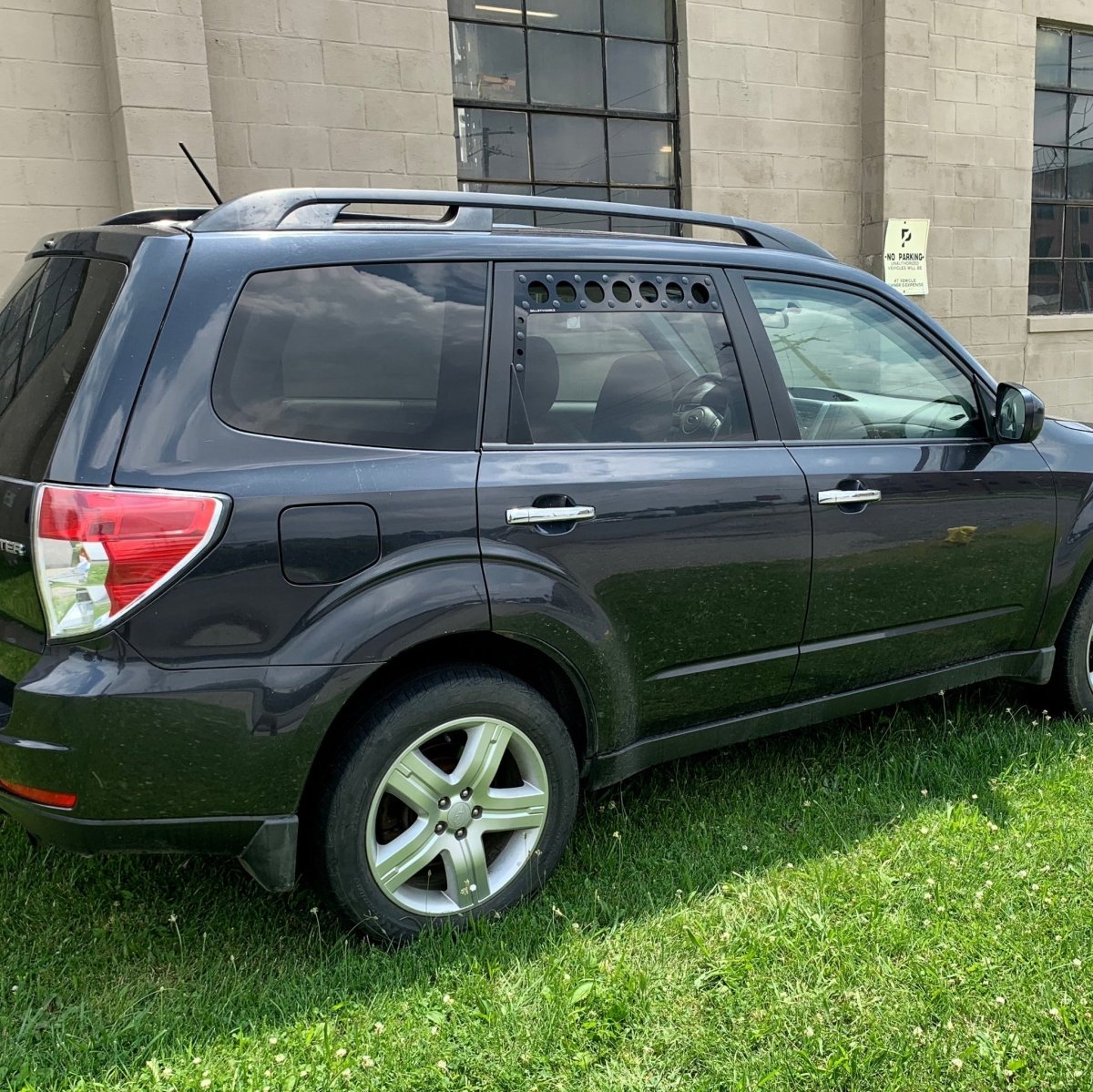 Billetworkz Window Vents Subaru Forester SH 2009-2013 - JDMuscleRain GuardsBW-WV-SUB-FSH-BK-NMNo Mesh