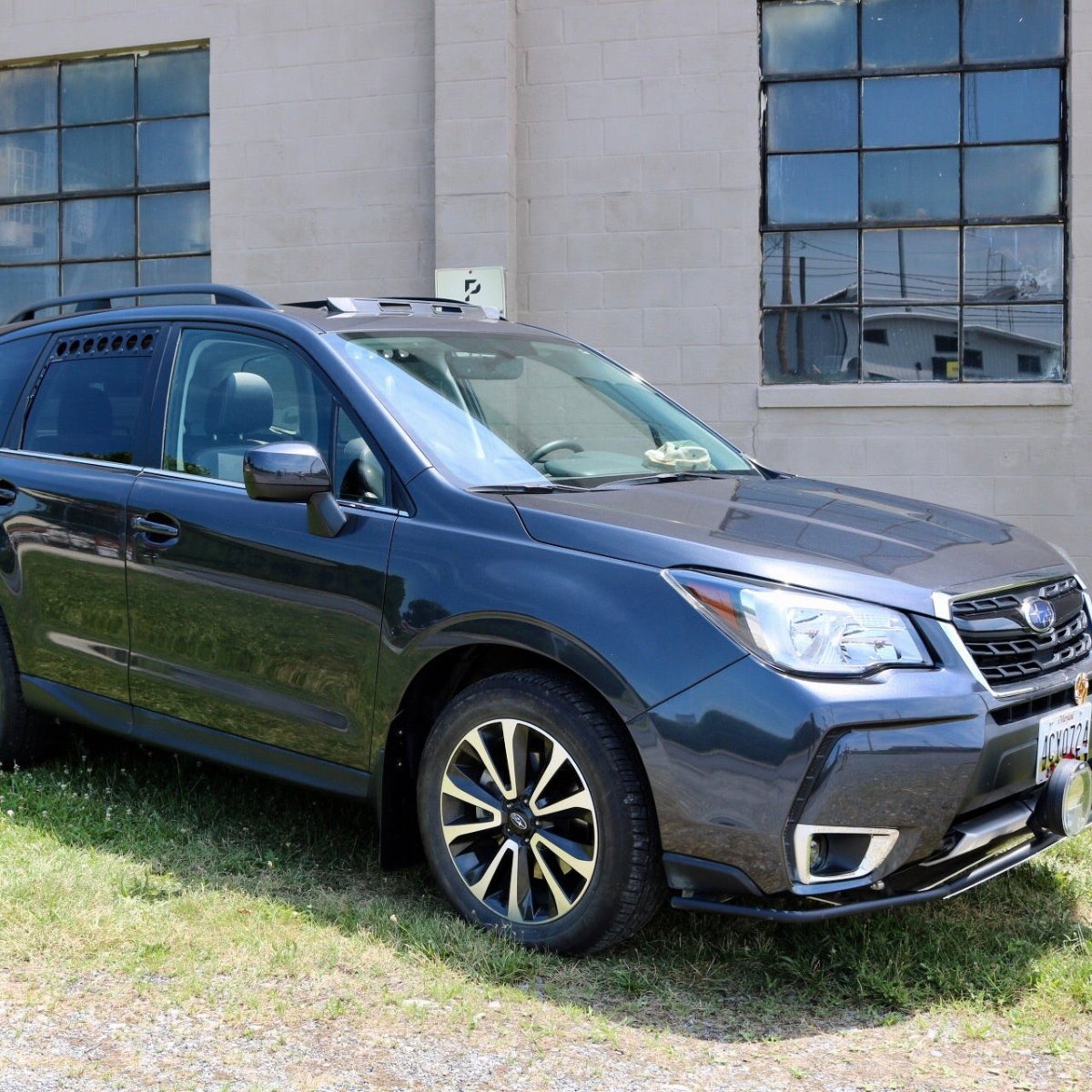 Billetworkz Window Vents Subaru Forester SJ 2014-2018 - JDMuscleRain GuardsBW-WV-SUB-FSJ-BK-NMNo Mesh
