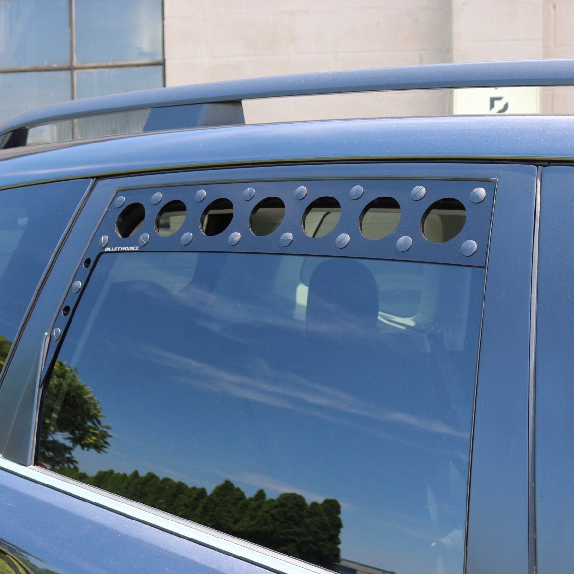 Billetworkz Window Vents Subaru Forester SJ 2014-2018 - JDMuscleRain GuardsBW-WV-SUB-FSJ-BK-NMNo Mesh