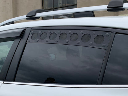 Billetworkz Window Vents Subaru Impreza Hatch 2017+ - JDMuscleDoorsbwzBW-WV-SUB-IMPH-BK-NMNo Mesh