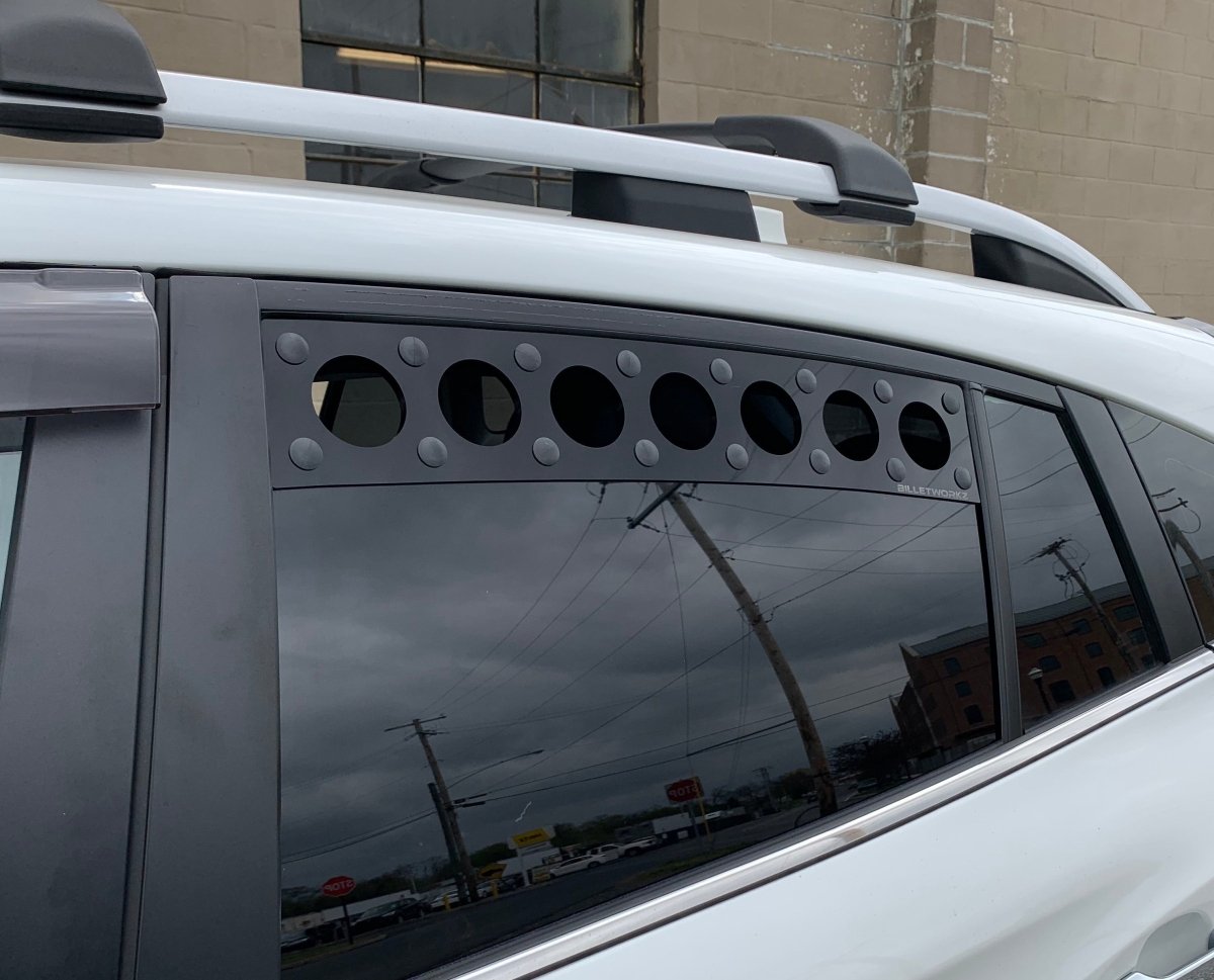 Billetworkz Window Vents Subaru Impreza Hatch 2017+ - JDMuscleDoorsbwzBW-WV-SUB-IMPH-BK-NMNo Mesh