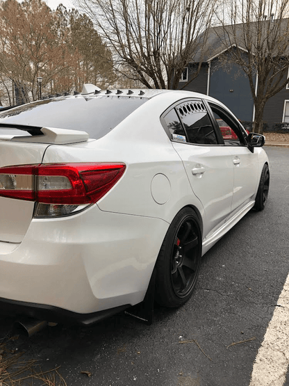 Billetworkz Window Vents Subaru Impreza Sedan 2017+ - JDMuscleDoorsbwzBW-WV-SUB-IMP-BK-NMNo Mesh