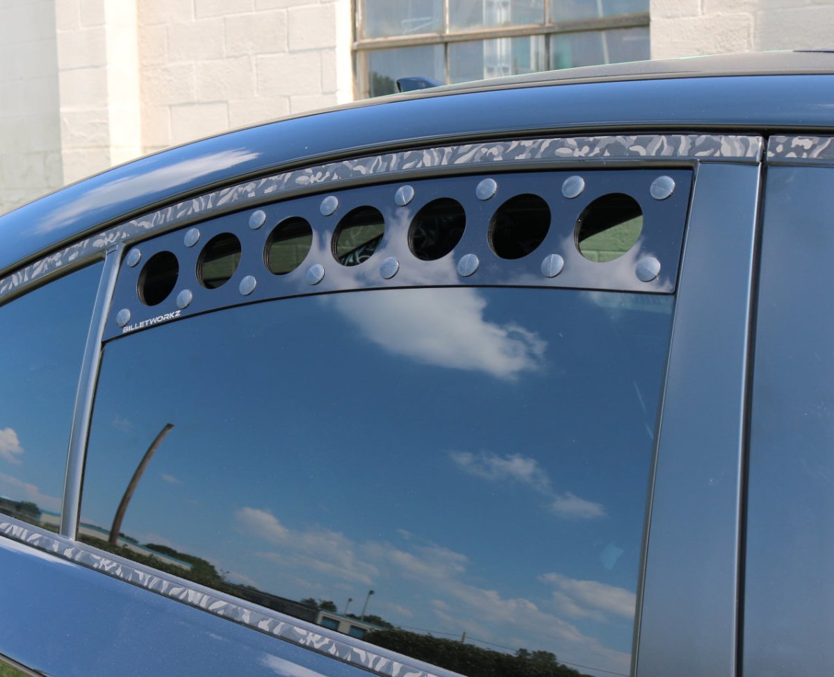 Billetworkz Window Vents Subaru Legacy 2014 - 2019 - JDMuscleWindow VentsbwzBW-WV-SUB-LBS-BK-NMNo Mesh