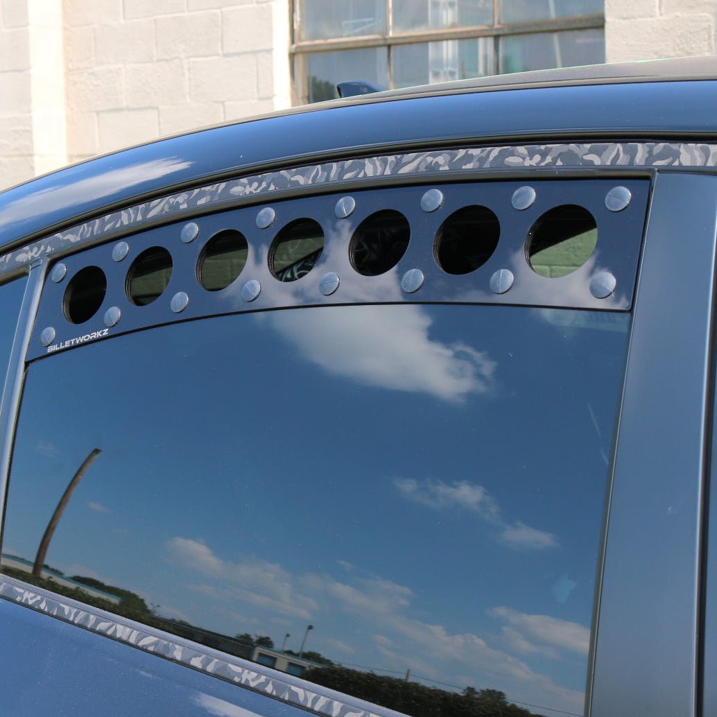 Billetworkz Window Vents Subaru Legacy 2014-2019 - JDMuscleRain GuardsBW-WV-SUB-LBS-BK-NMNo Mesh