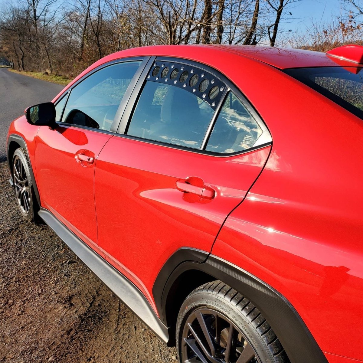 Billetworkz Window Vents Subaru WRX 2022+ - JDMuscleRain GuardsBW-WV-SUB-VB-BK-NMNo Mesh