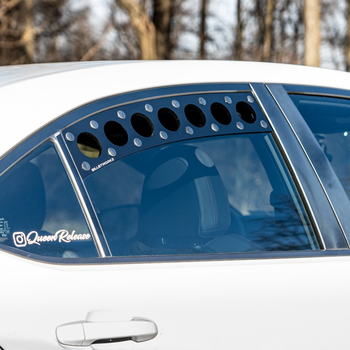 Billetworkz Window Vents Subaru WRX 2022+ - JDMuscleRain GuardsBW-WV-SUB-VB-BK-NMNo Mesh