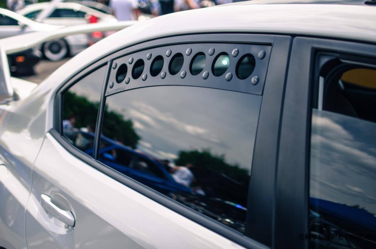 Billetworkz Window Vents Subaru WRX / STI 2015–2021 - JDMuscleDoorsbwzBW-WV-SUB-VA-BK-NMNo Mesh