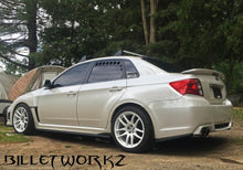 Billetworkz Window Vents Subaru WRX/STI 2008 - 2014 - JDMuscleDoorsbwzBW-WV-SUB-GR-BK-NMNo Mesh