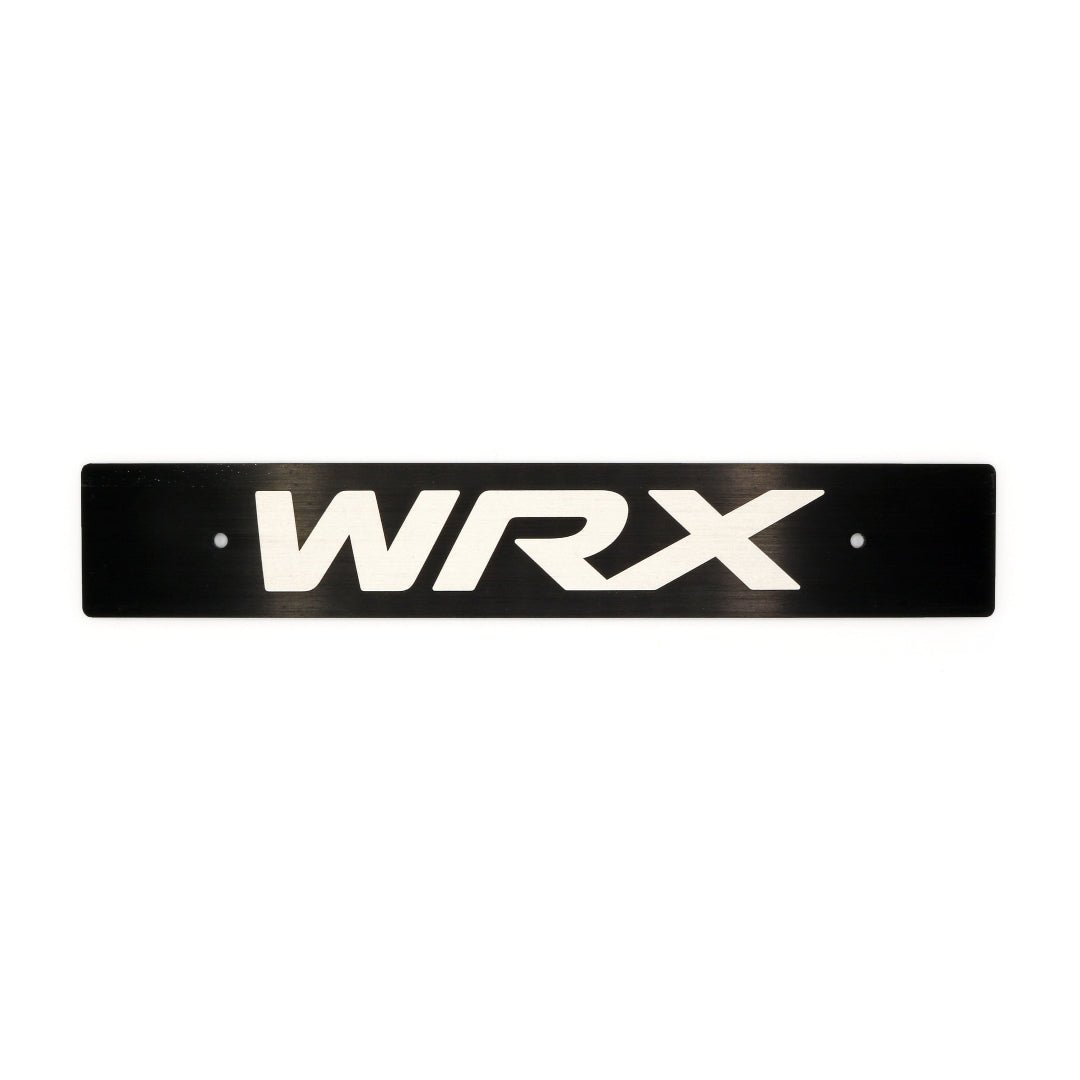 Billetworkz "WRX" License Plate Delete - JDMuscleLicense Plate HolderBW-LPD-WRX-USUniversal Fitment: Holes 7" Apart (U.S. License Plate Mounting)