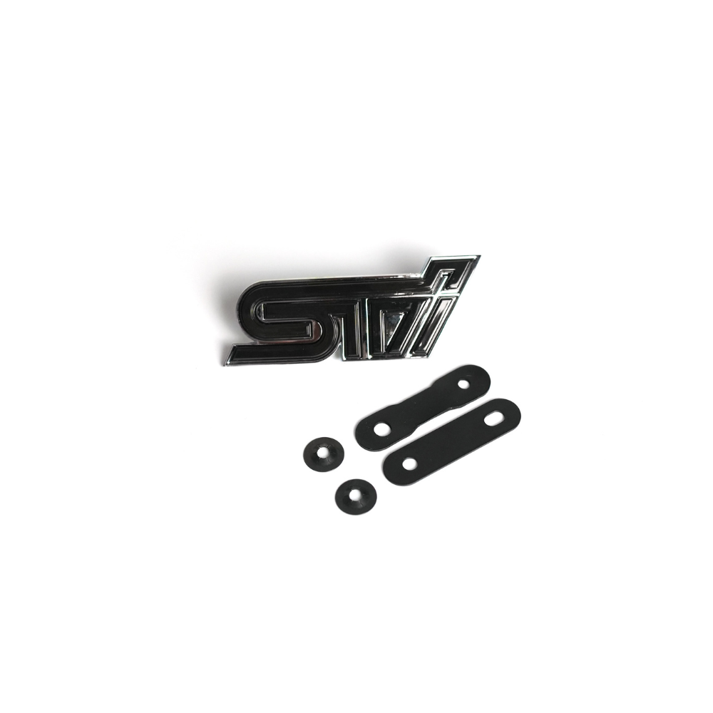 Racing Art STI Grille Emblem w/ Multiple Color Avaialable - Universal