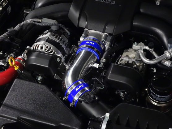 Blitz [21 - 23 BRZ / GR86] Aluminum Suction Kit w/ Blue Couplers | 55300 - JDMuscleAir Intake and MAF Hosesblz55300