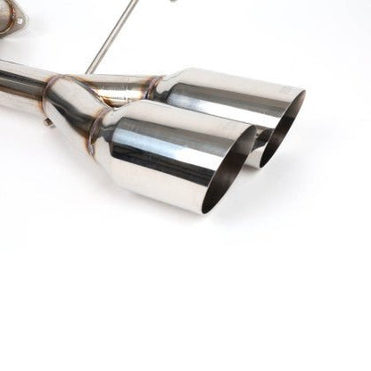 BLOX Racing [22 - 26 WRX] Muffler Delete / Axle Back Single Wall 4in - Polished Tips - JDMuscleAxle Back ExhaustsbloBXEX-51106