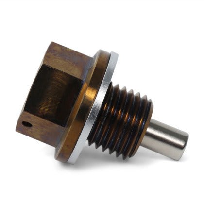 BLOX Racing Titanium Magnetic Oil Drain Plug - Honda M14X1.5 | BXAC - 00405 - TI - JDMuscleDrain PlugsbloBXAC-00405-TI
