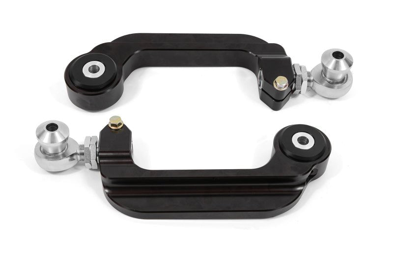BMR 15 - 21 S550 Mustang Billet Aluminum Camber Links Adjustable | Delrin/Rod ends - Black Anodized - JDMuscleShop the look 2bmrUCA763