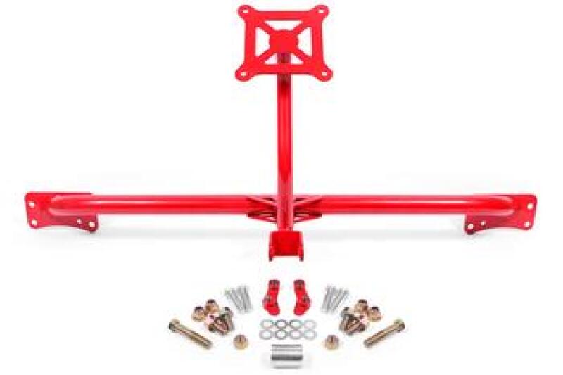 BMR 2015 - 2019 Ford Mustang Bolt - On Parachute Mount - Red - JDMuscleShop the look 2bmrPM760R