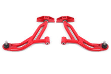 BMR Suspension AA750 Lower A - Arms for 2005 - 2014 Ford Mustang - Red, Non - Adjustable | bmrAA750R - JDMuscleSPK428037