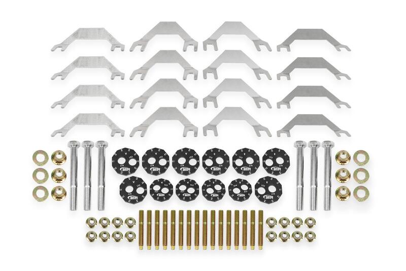 BMR Suspension Camber Bolt & Stud Kit for Chevrolet Corvette C6 Z06 and ZR1 (2006 - 2013) - Black Anodized | bmrWAK560 - JDMuscleSPK888137