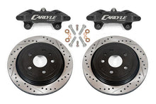 BMR Suspension Chevrolet Corvette C5 Brake Kit with 15 - inch Conversion Drilled & Slotted Rotors and Black Calipers | bmrDBK552 - JDMuscleSPK823347