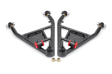 BMR Suspension Chevrolet Corvette C7 Rear Lower Control Arms for 2014 - 2019 Models - Black Hammertone, 15 - Inch Conversion Kit Compatibility | bmrLCA570H - JDMuscleSPK823356