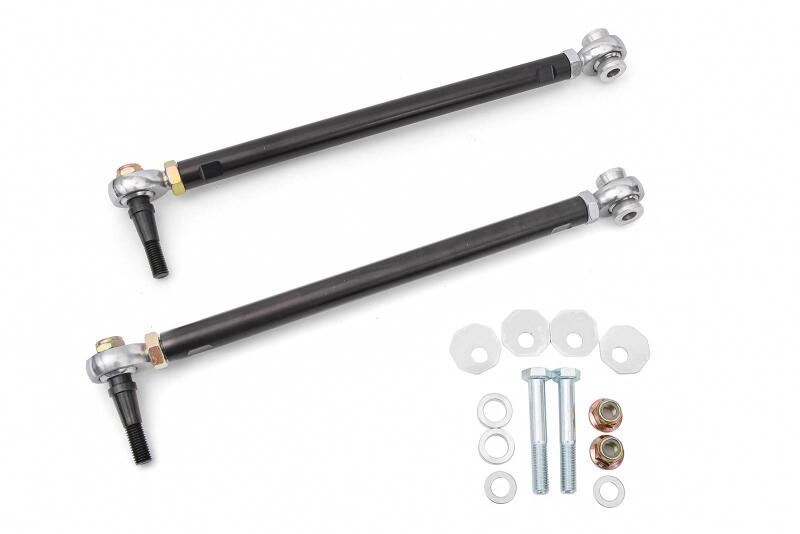 BMR Suspension Chevrolet Corvette Toe Rods for 2014 - 2019 15 - inch Conversion Kit - Black Anodized (Part bmrTR570) | bmrTR570 - JDMuscleSPK597116