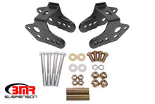 BMR Suspension Control Arm Relocation Bracket for Ford Mustang 1979 - 2004 - Black Hammertone | bmrCAB740H - JDMuscleSPK371237