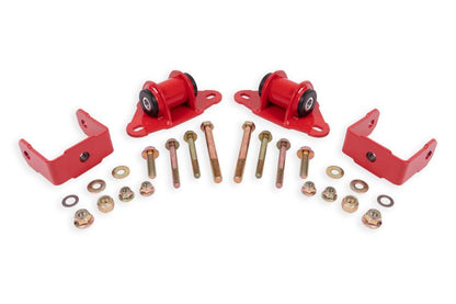 BMR Suspension Delrin Transmission/Differential Mount Kit for 2014 - 2019 Chevrolet Corvette - Red | bmrTM571R - JDMuscleSPK801902