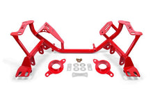 BMR Suspension Ford Mustang K - Member Standard Version with Spring Perches - Red, Fits 1979 - 1995 Models | bmrKM732R - JDMuscleSPK371503