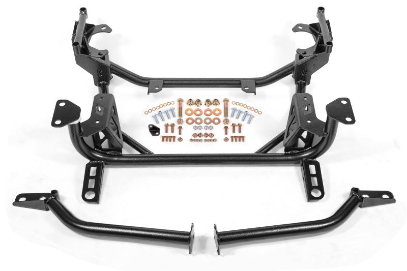 BMR Suspension KM760H Tubular K - Member for 2015 - 2023 Ford Mustang - Black Hammertone | bmrKM760H - JDMuscleSPK433571