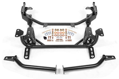 BMR Suspension KM760H Tubular K - Member for 2015 - 2023 Ford Mustang - Black Hammertone | bmrKM760H - JDMuscleSPK433571