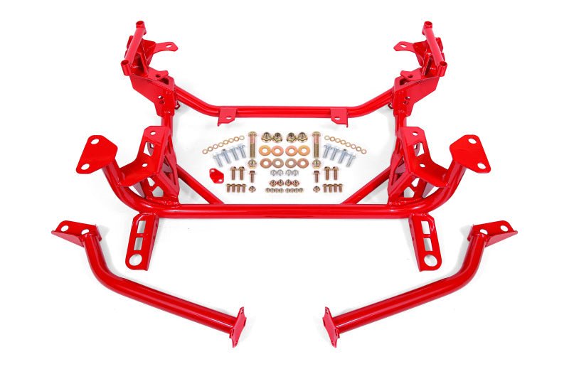 BMR Suspension KM760R Tubular K - Member for 2015 - 2023 Ford Mustang – Lightweight and Enhanced Front End Rigidity | bmrKM760R - JDMuscleSPK433572