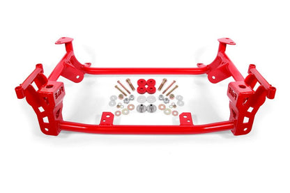 BMR Suspension Lightweight K - Member for 2015 - 2023 Ford Mustang GT (Part Number: bmrKM761R) in Red | bmrKM761R - JDMuscleSPK322829