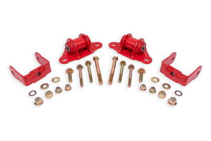 BMR Suspension Polyurethane Transmission/Differential Mount Kit for 2014 - 2019 Chevrolet Corvette - Red | bmrTM570R - JDMuscleSPK819989