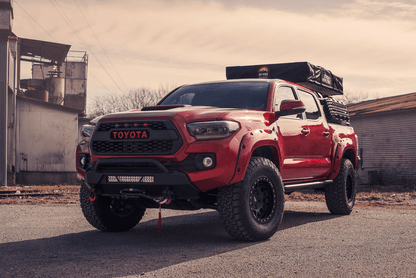 Body Armor 4x4 16 - 23 Tacoma HiLine Front Winch Bumper | TC - 19339 - JDMuscleBumpersbodTC-19339