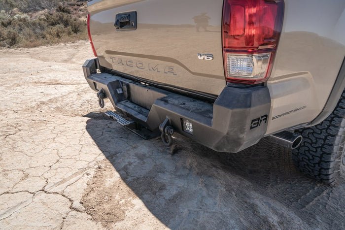 Body Armor 4x4 16 - 23 Tacoma Pro Series Rear Bumper | TC - 2963 - JDMuscleBumpersbodTC-2963