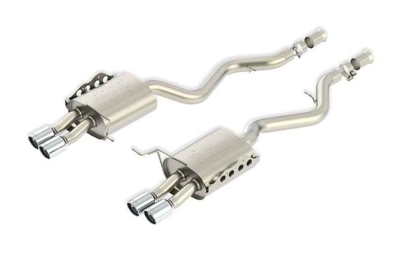 Borla 14 - 17 C7 Corvette Stingray ATAK Axle - Back Exhaust System with 4.25 - Inch Stainless Tips | bor11863CB - JDMuscleSPK133848